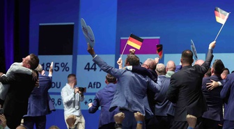 AfD, Saksonya-Anhalt'ta Birinci Çıktı