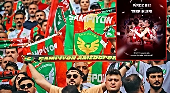 Amedspor'dan Filenin Sultanları'na Kürtçe ve Türkçe tebrik