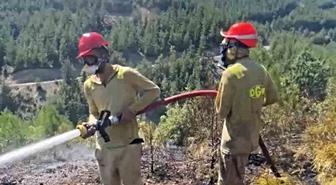 Feke’de orman yangını: 1 helikopter ile müdahale ediliyor