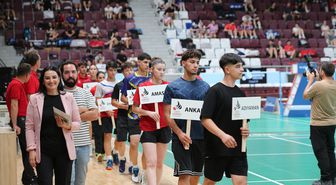 Hatay'da Büyükler Türkiye Badminton Şampiyonası başladı