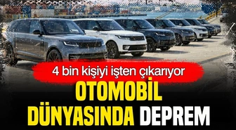 Jaguar Land Rover 4 bin kişiyi işten çıkaracak
