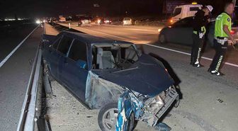 Karaman'da zincirleme trafik kazası: 3 yaralı