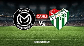 Manisa FK Bursaspor CANLI izle! Manisa FK Bursaspor maçı hangi kanalda, nereden izlenir?
