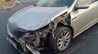 Mardin'de Maddi Hasarlı Trafik Kazası