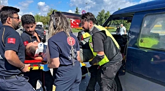 Samsun'da Zincirleme Kaza: 1 Yaralı