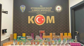Afyonkarahisar'da Kaçak Sigara Operasyonu: 267 Paket Gümrük Kaçağı Sigara ve Elektronik Sigara Ele Geçirildi