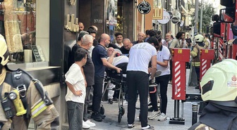 Şişli’de binada yangın paniği: Birinci kattan atlayan kişi yaralandı