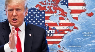 Trump’tan dikkat çeken harita! Kanada, Grönland, Meksika ve Küba, ABD toprağı gibi gösterildi
