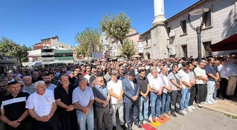 Alaplı’nın yardım gönüllüsü Tuncay Çil son yolculuğuna uğurlandı