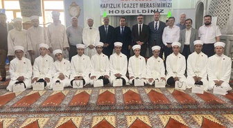 Alaşehir’de 11 öğrenci hafızlık icazeti aldı