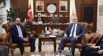 Bakan Işıkhan, Pakistanlı mevkidaşı Hussain ile bir araya geldi