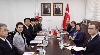Bakan Yardımcısı Ekinci, Japonya Senatosu üyeleri ile görüştü