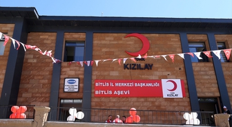 Bitlis'te Türk Kızılay aşevi açıldı
