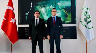 Edirne Cumhuriyet Başsavcısı Sarıca'dan DSİ 11. Bölge Müdürlüğüne ziyaret
