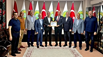 Edirne Ticaret Borsasından Trakya Birlik'e ziyaret
