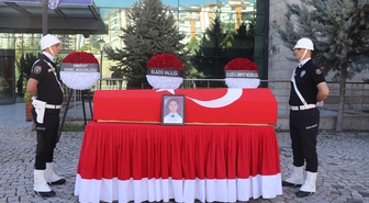 Elazığ'da trafik kazasında hayatını kaybeden polis için tören düzenlendi