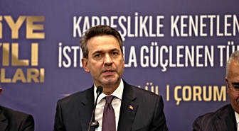 Enerji ve Tabii Kaynaklar Bakanı Bayraktar, Çorum'da konuştu: