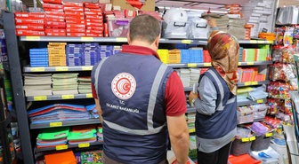 Kahramanmaraş’ta kırtasiyelerde fiyat etiketi denetimi: 21 firmaya 158 bin lira ceza