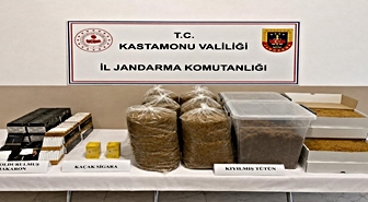 Kastamonu’da 4 bin 720 adet doldurulmuş makaron ele geçirildi