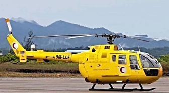 Malezya’da sağlık ekibini taşıyan helikopter düştü: 5 ölü