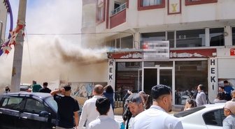 Mardin’de diş kliniğinde yangın