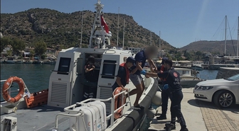 Marmaris açıklarında yatta yaralanan kişinin tıbbi tahliyesi gerçekleştirildi