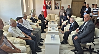 MHP Kırıkkale Milletvekili Öztürk’ten Bahşılı Kaymakamı Kazanasmaz'a ziyaret