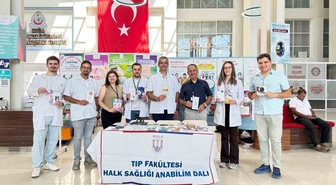 Muğla’da Halk Sağlığı Haftası kapsamında bilgilendirme standı kuruldu