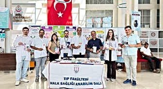 Muğla’da Halk Sağlığı Haftası kapsamında bilgilendirme standı kuruldu
