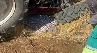 Şanlıurfa’da devrilen traktörün sürücüsü yaralandı