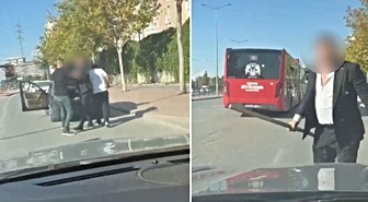 Trafikte tartıştığı sürücüye sopayla saldırmaya kalkışan kişiye 380 bin TL ceza kesildi