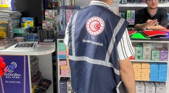 Yozgat Ticaret İl Müdürlüğü ekipleri kırtasiye malzemesi satan iş yerlerini denetledi