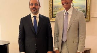 ABD Büyükelçisi Barrack, Suriye Dışişleri Bakanı Şeybani ile görüştü