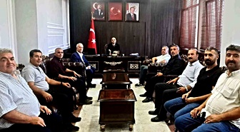 Altun’dan, Kaymakam Ceylan’a hayırlı olsun ziyareti