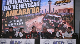 Ankara'da yapılacak Türkiye Offroad Şampiyonası'nın 5. ayağı için basın toplantısı düzenlendi