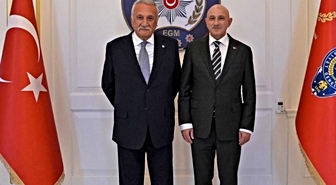 Ankara'da dikkat çeken buluşma! Mehmet Ağar, Emniyet Müdürü Yüksek'i ziyaret etti