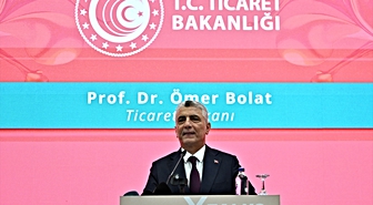 Bakan Bolat 36. Uluslararası Ev ve Mutfak Eşyaları Fuarı'nın açılışında konuştu: