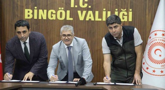 Bingöl’de iki ayrı projeye teknik destek protokolü imzalandı