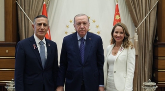 Cumhurbaşkanı Erdoğan, ABD Temsilciler Meclisi Üyesi Issa’yı kabul etti