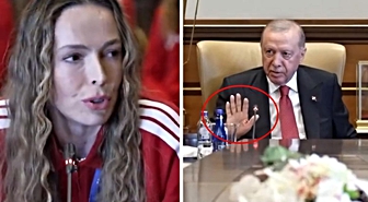 Cumhurbaşkanı Erdoğan ile Eda Erdem arasında gülümseten diyalog