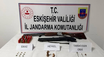 Eskişehir’de tarihi eser operasyonu: 1 şüpheli tutuklandı