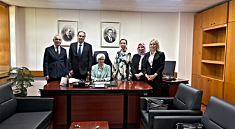 HEKİMSEN Genel Başkanı Kurban, YÖK Yürütme Kurulu Üyesi Prof. Dr. Hayrunnisa Boray Belen ile görüştü