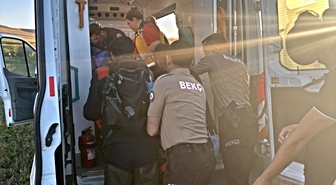 Kars'ta kaybolan kadın arazide bilinci kapalı bulundu