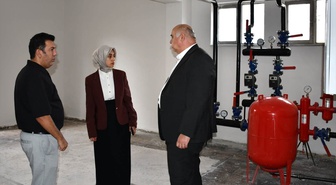 Kaymakam Güneş, devlet yatırımlarını inceledi
