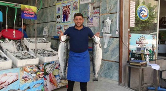 Kilis’te balık sezonu açıldı, tezgahlar çeşitlendi