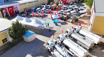 Kırşehir'de 41 araç ve iş makinesi hizmete alındı