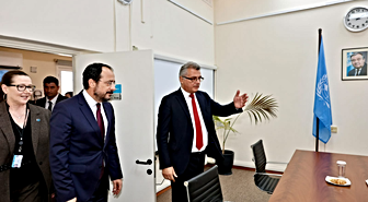 KKTC Cumhurbaşkanı Erhürman: 'Rum lider ile görüşmenin ana konuları güven artırıcı önlemlerdi'