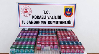 Kocaeli’de 5,4 milyon liralık kaçakçılık operasyonu