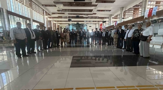 Kocaseyit Havalimanı’nda gazi ve yakınları onuruna program düzenlendi