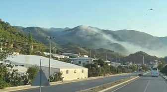 Mersin'deki orman yangını büyük oranda kontrol altına alındı